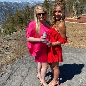 One shoulder cocktail dress